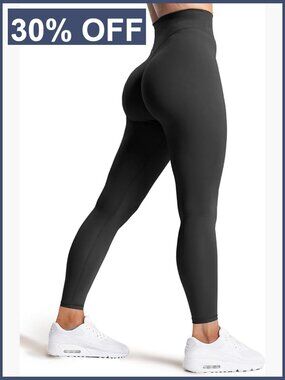 High Waisted 7/8 Leggings Butter Soft No Front Seam Workout Yoga Pants